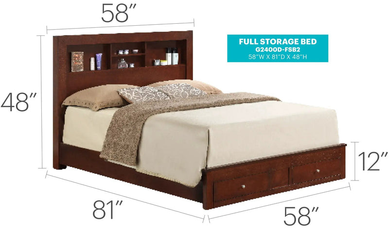 Stylish Storage Bed For Modern Spaces by Unique Piece Furniture