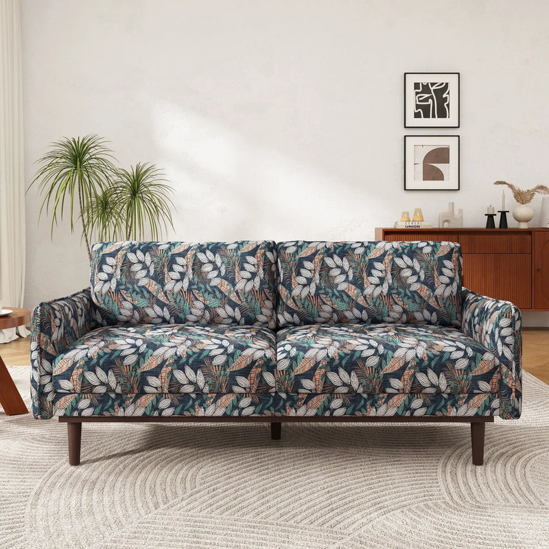 2 Seater Loveseat Sofa With Spacious Seating Area by Unique Piece Furniture