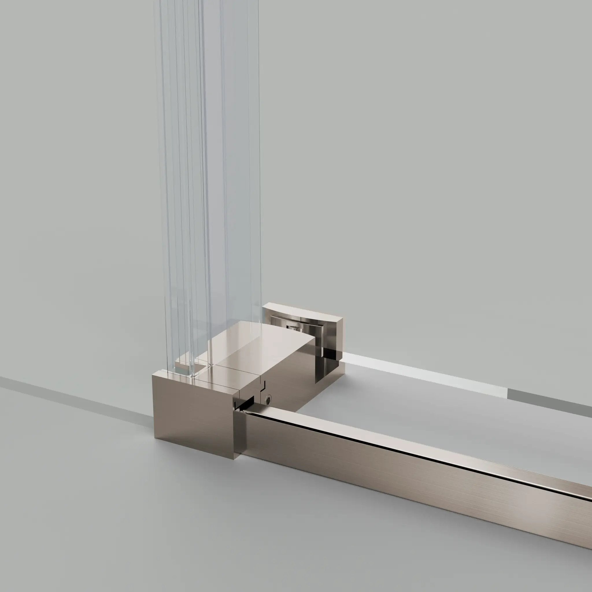 56-60"W x 76"H Frameless Sliding Shower Door by HouseOfZazla