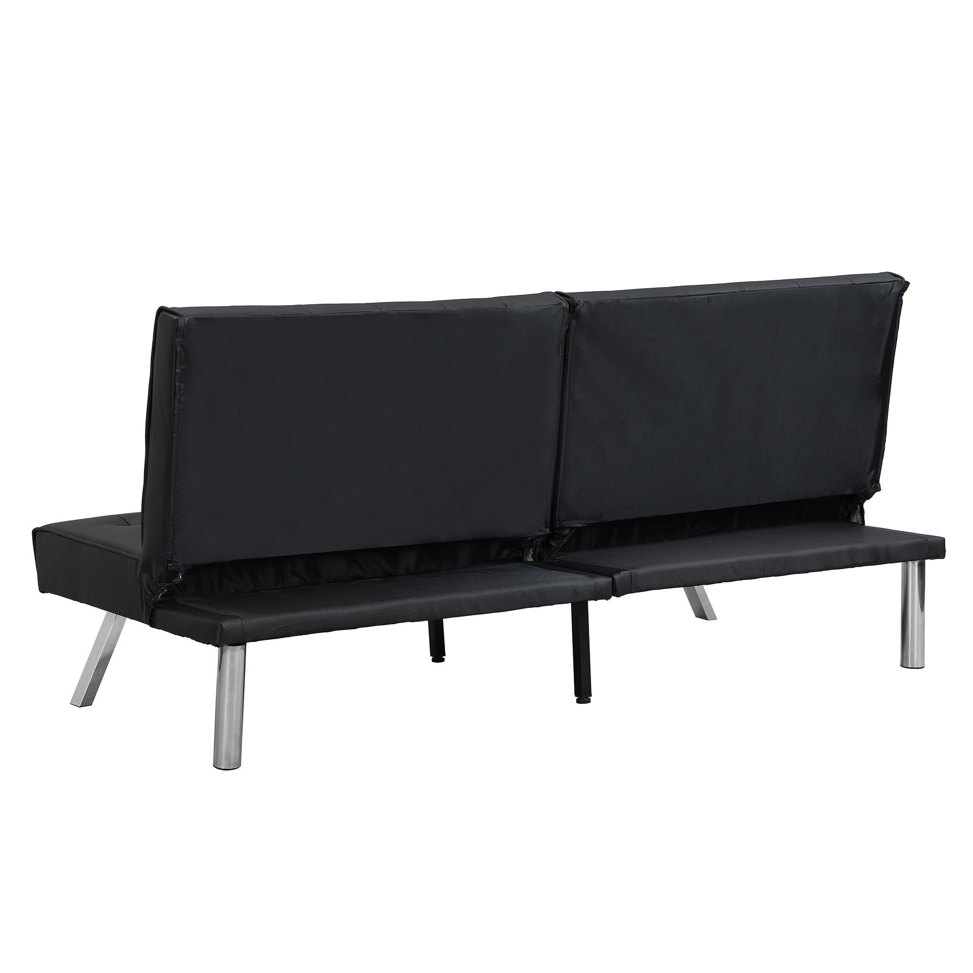 Comfortable Futon Sofa Bed - Black by HouseOfZazla