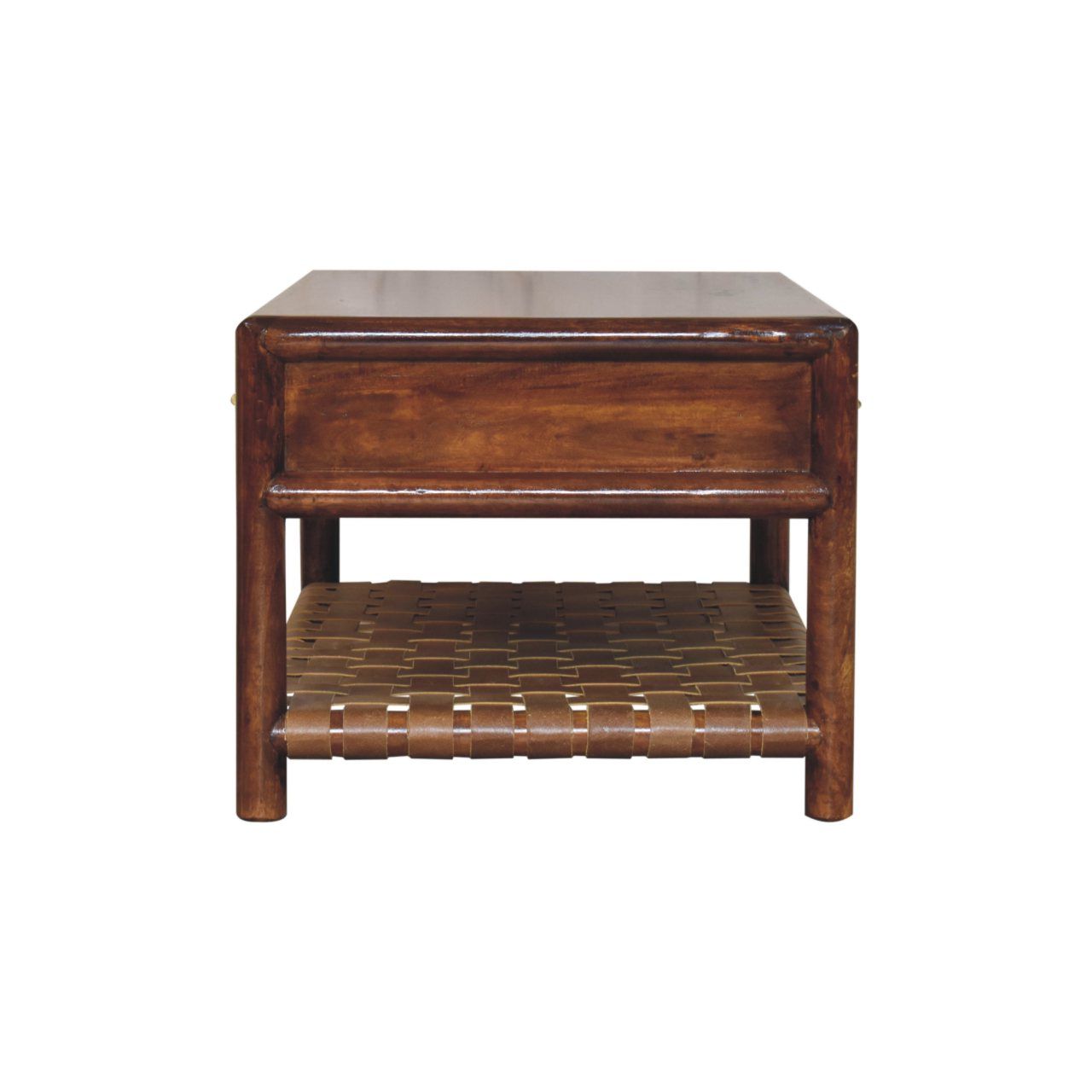 Regency - Woven Console Table With 2 Drawers - Brown by HouseOfZazla