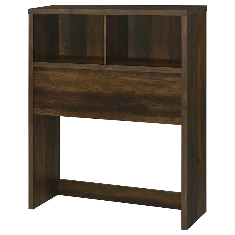 Westpark 49-inch Twin Bookcase Headboard Dark Pine by Unique Piece Furniture
