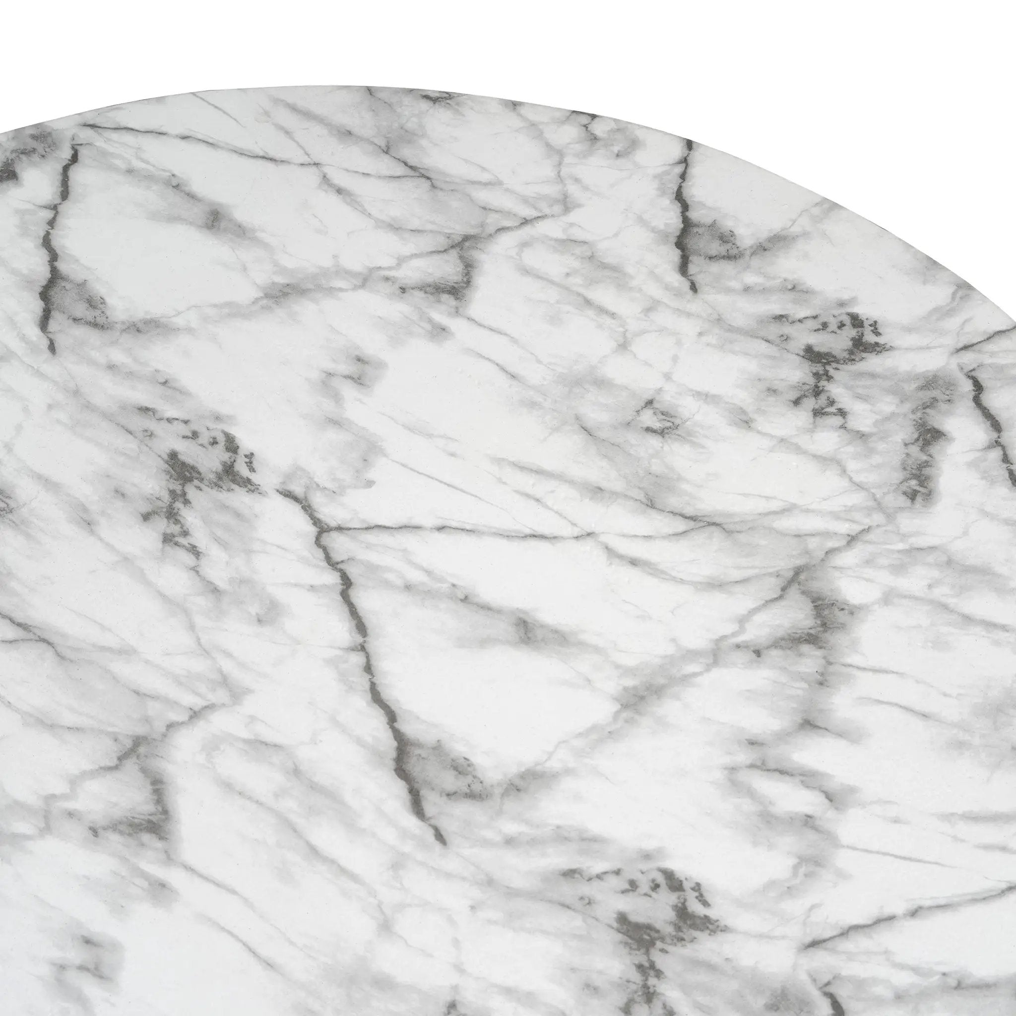 MGO Faux Marble Coffee Table for Indoor and Outdoor Use by HouseOfZazla