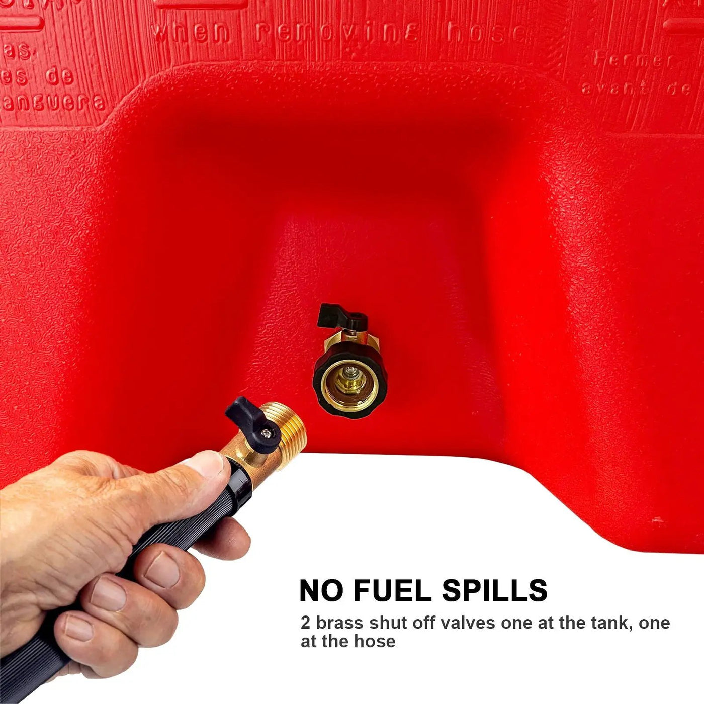Gas Caddy With Wheels, Fuel Transfer Tank, Gasoline Diesel Can by HouseOfZazla
