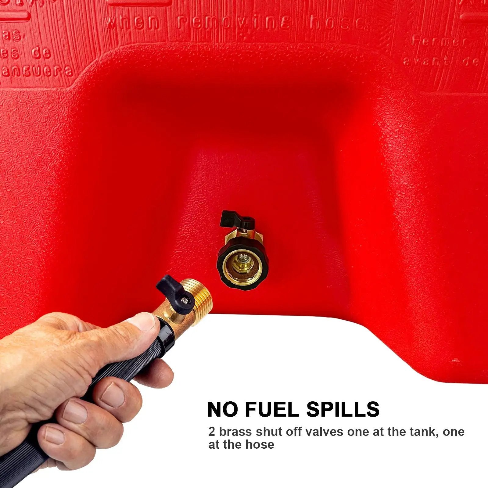 Gas Caddy With Wheels, Fuel Transfer Tank, Gasoline Diesel Can by HouseOfZazla