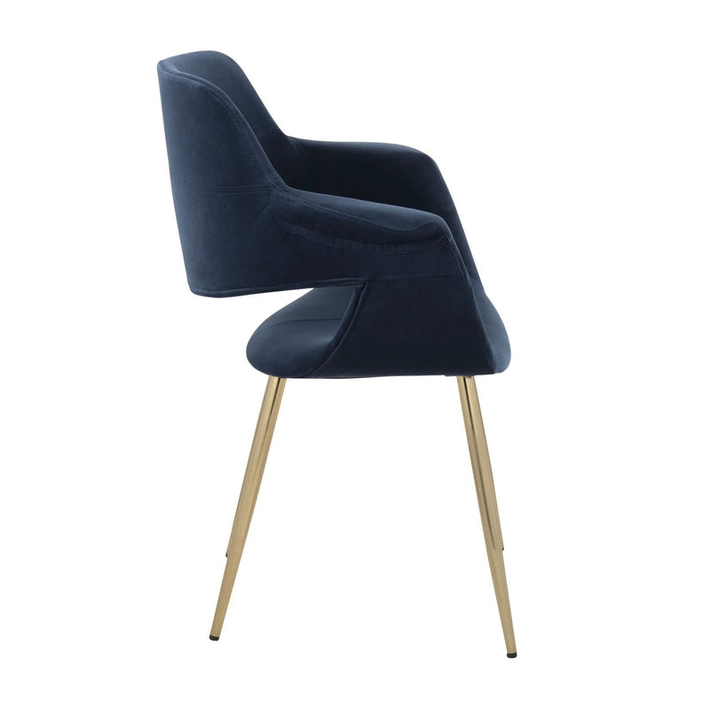 Vintage Flair - Glam / Art Deco, Chair (Set of 2) by Unique Piece Furniture