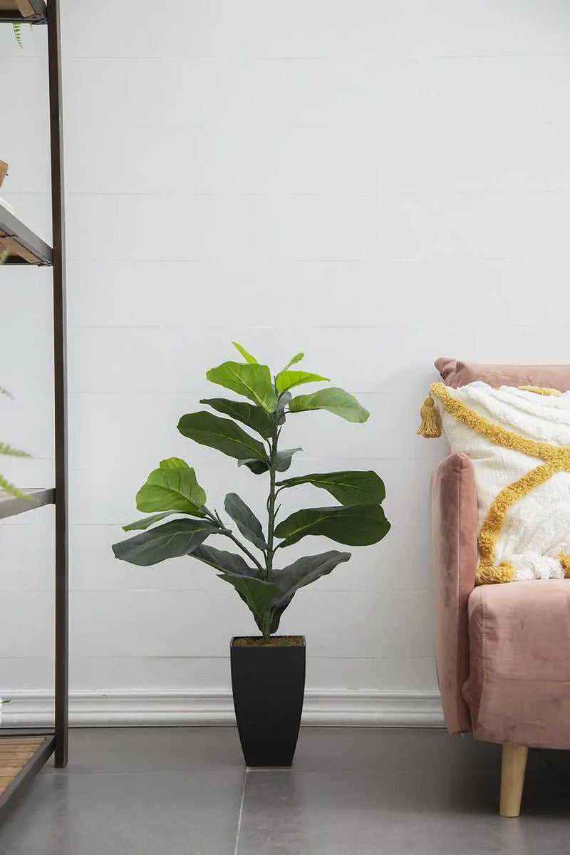 20x16x35" Artificial Fiddle-Leaf Fig Potted Plant by HouseOfZazla