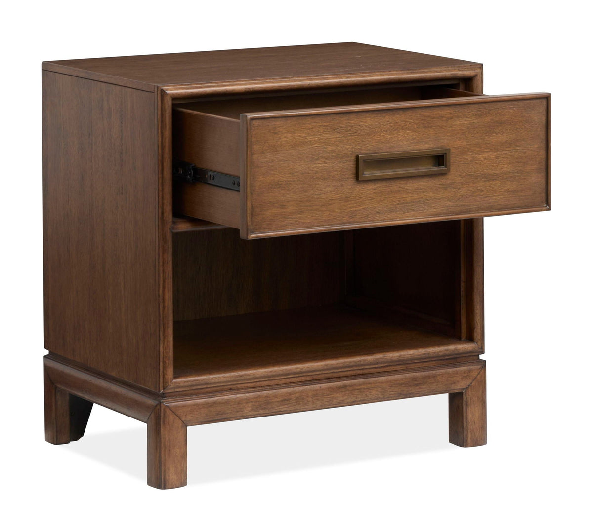 Ridgefield - Open Nightstand - Russet, photo 3 of 7