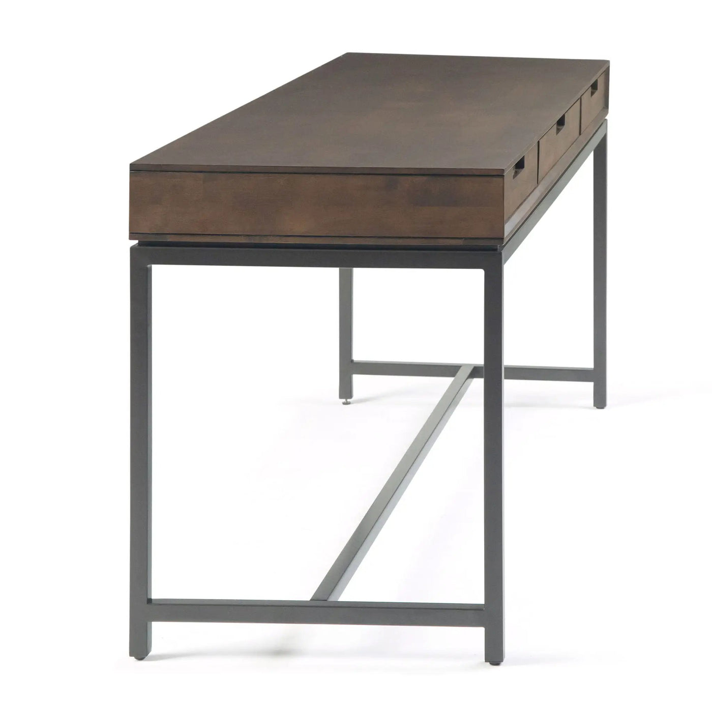 Banting - Mid Century Wide Desk, Handcrafted by Unique Piece Furniture
