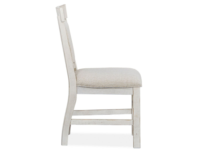 Bronwyn - Dining Side Chair With Upholstered Seat (Set of 2) - Alabaster, photo 3 of 7
