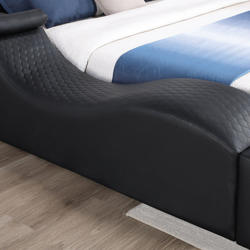Zoya - Smart Multifunctional Bed, Built In Bluetooth Speakers, USB Charging by HouseOfZazla
