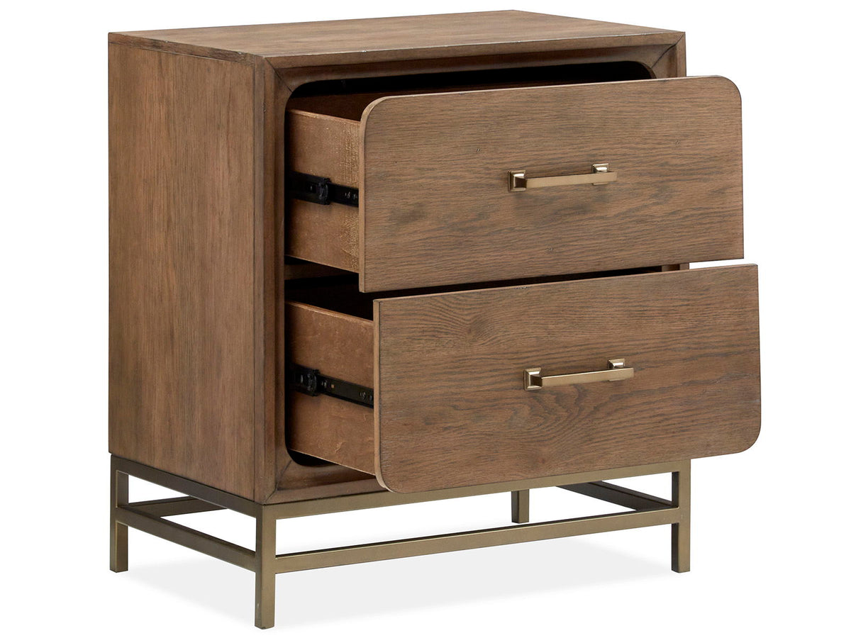 Lindon - Drawer Nightstand - Belgian Wheat, photo 4 of 7