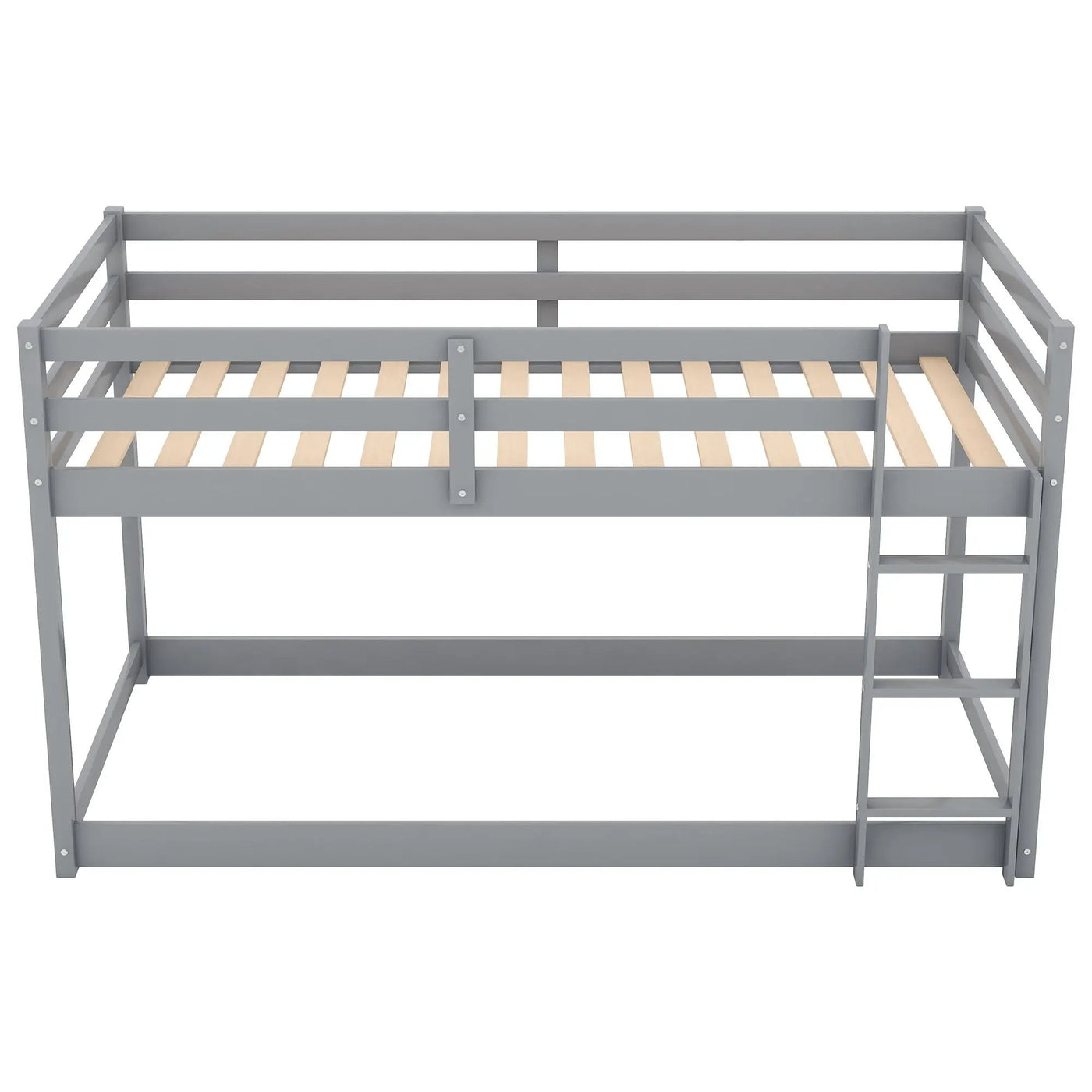 Floor Bunk Bed With Ladder by HouseOfZazla
