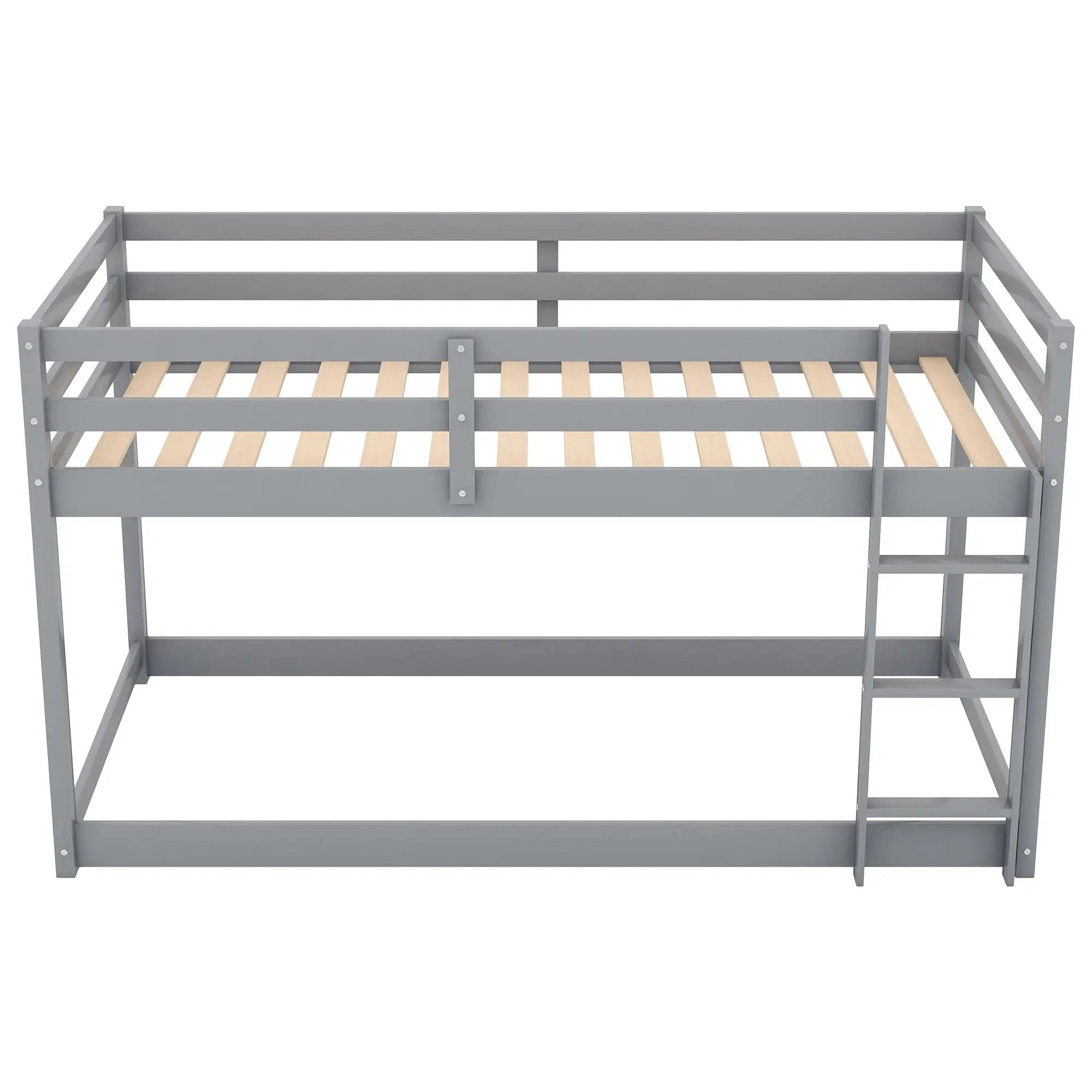 Floor Bunk Bed With Ladder