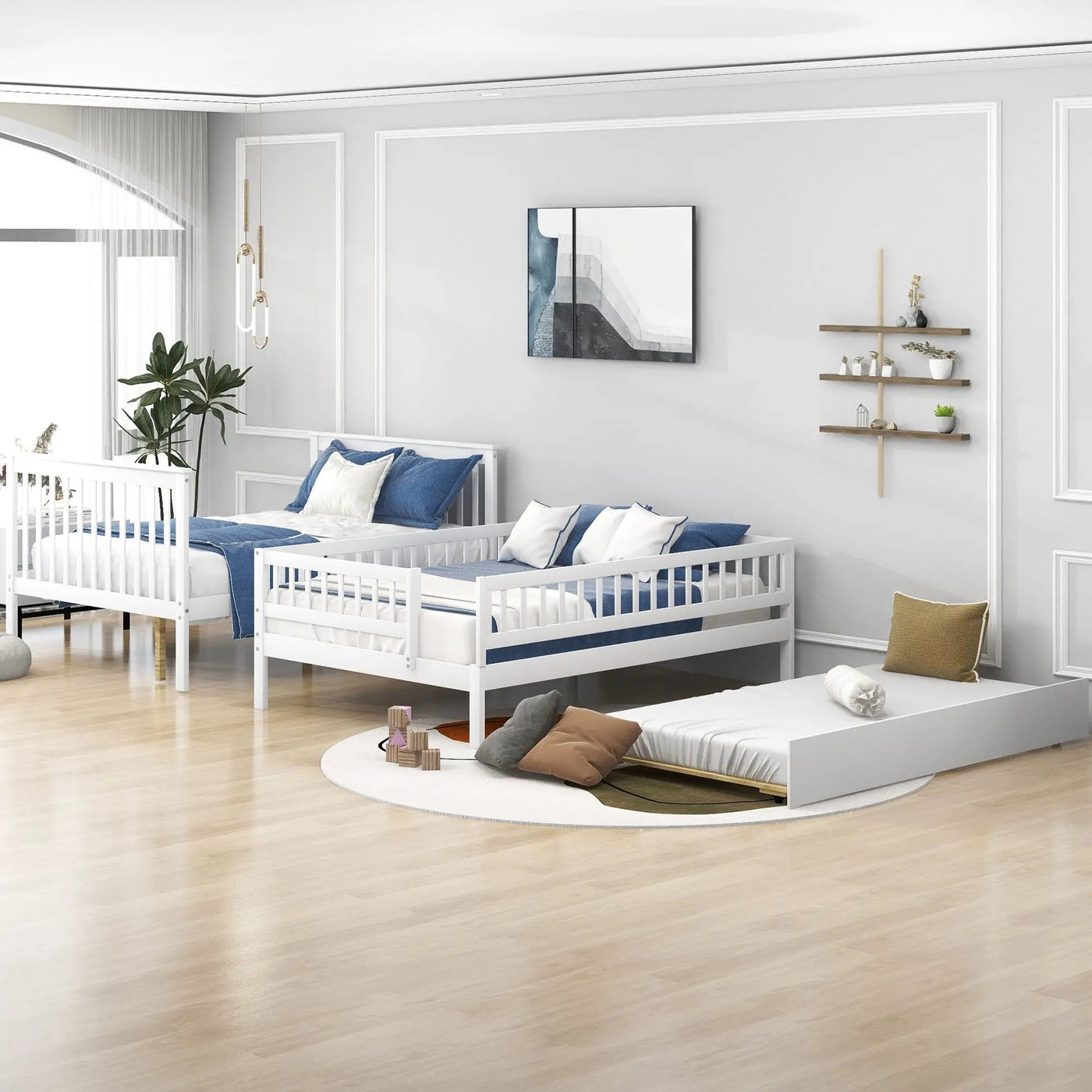 Bunk Bed With Staircase by HouseOfZazla