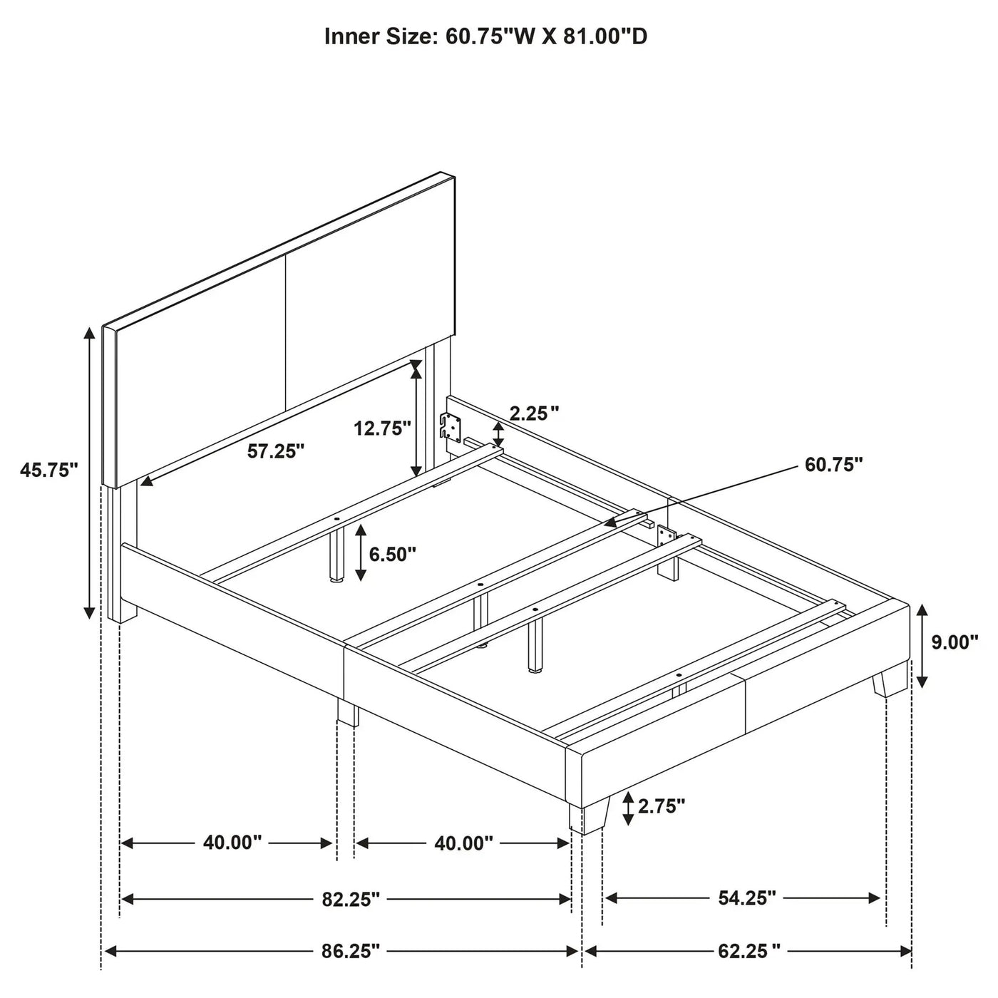Efram - Panel Bed by HouseOfZazla
