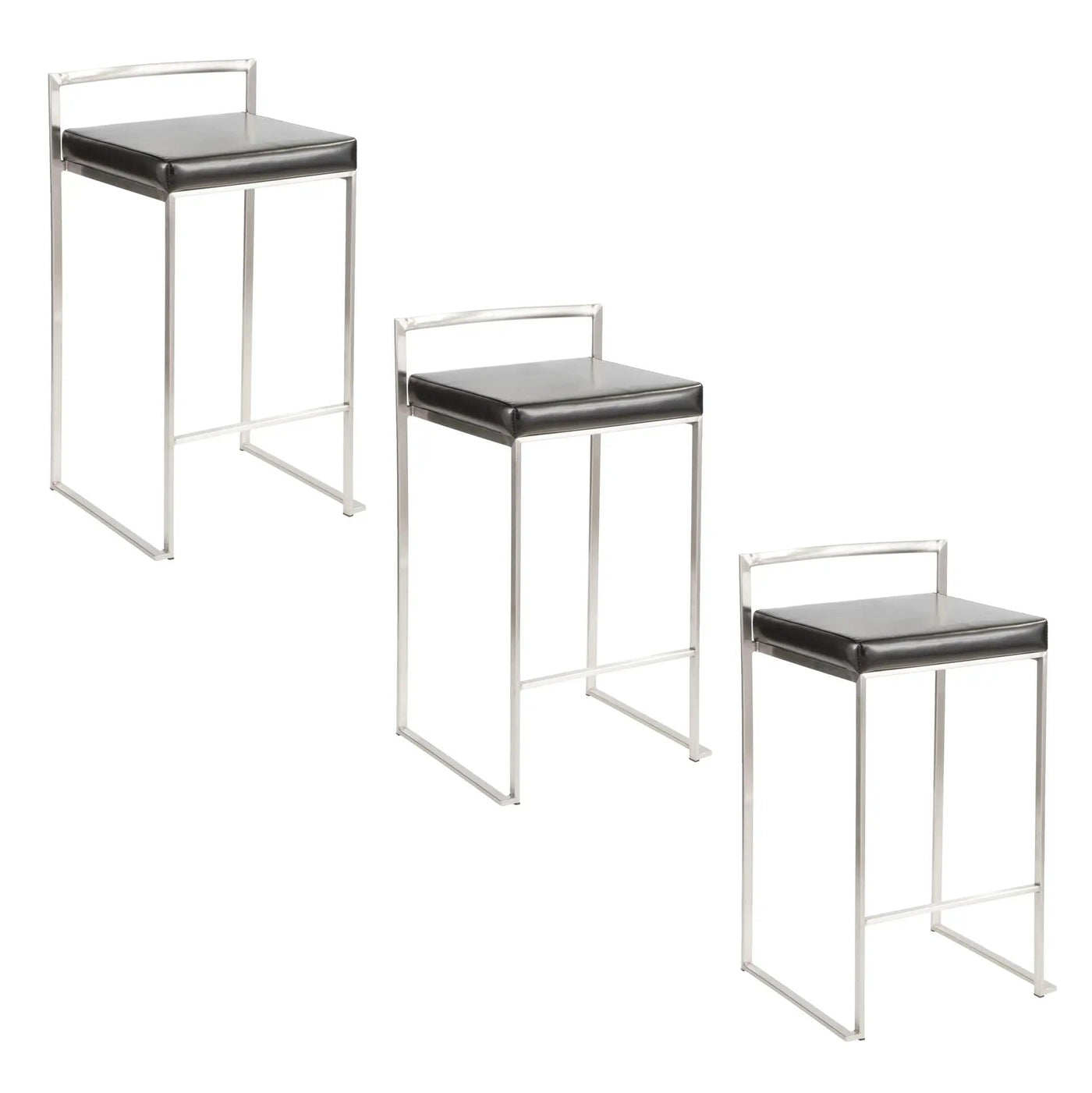 Fuji - Elegant Design Contemporary Stackable Counter Stool by HouseOfZazla