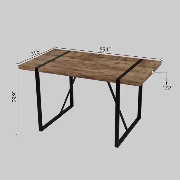 Dining Table, Rectangular - Wood, photo 2 of 7
