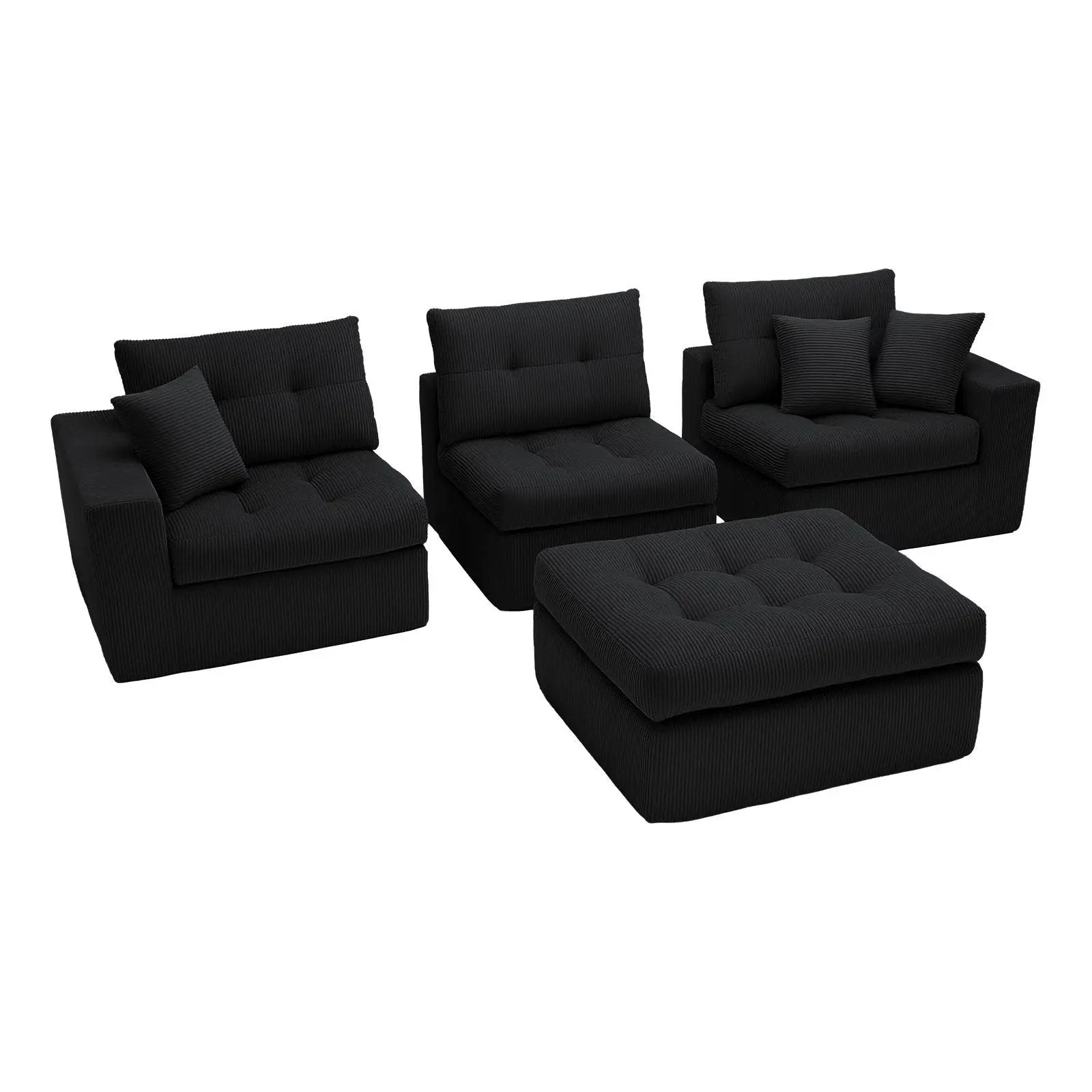 Corner Chaise L-Shaped Sectional Sofa Bed by Unique Piece Furniture