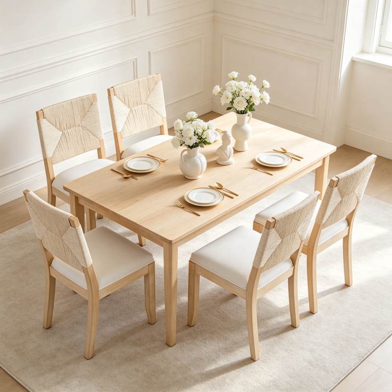 French Country Dining Chairs Set of 2 by HouseOfZazla