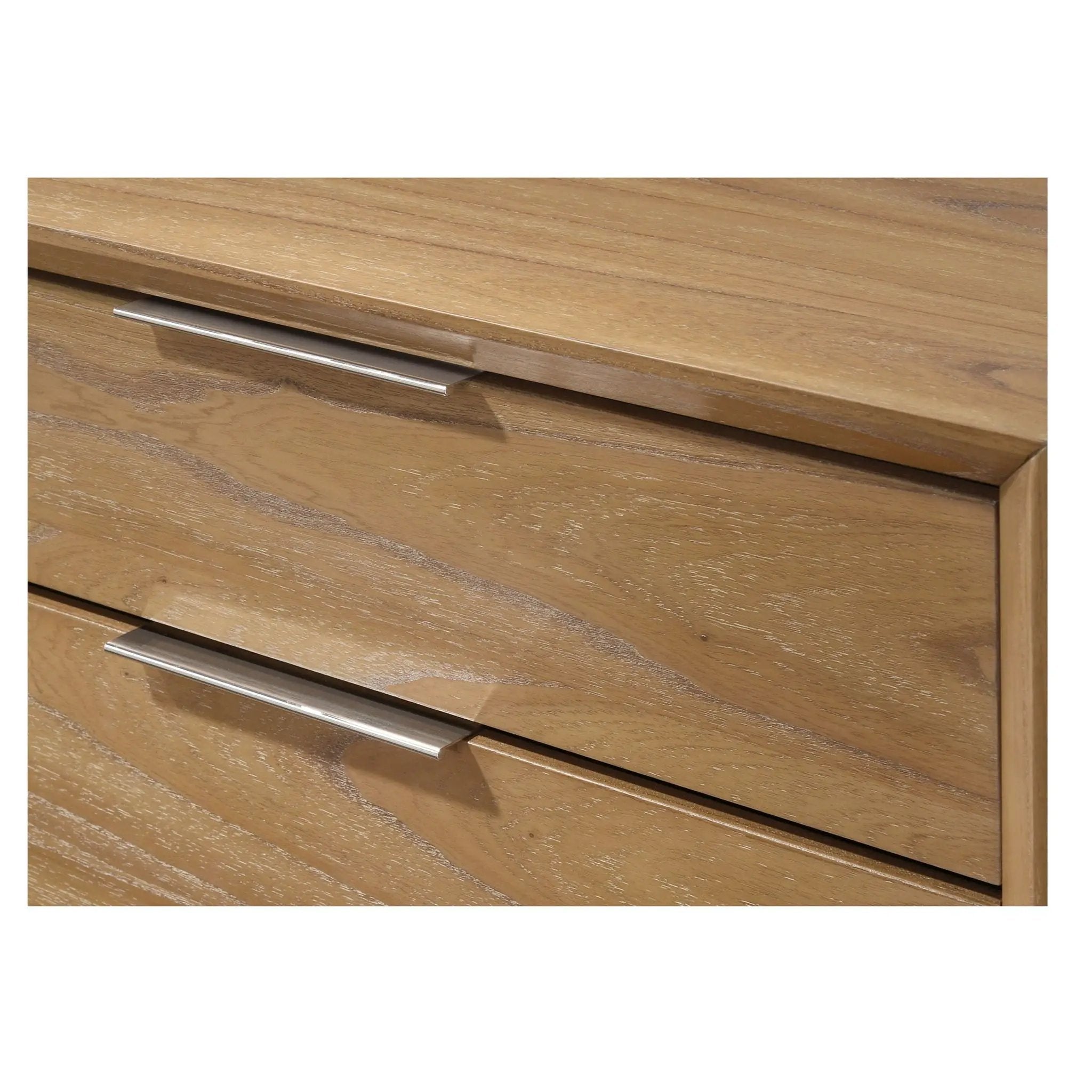6 Drawer Storage Dresser, Bedroom Furniture - Natural Wood by HouseOfZazla