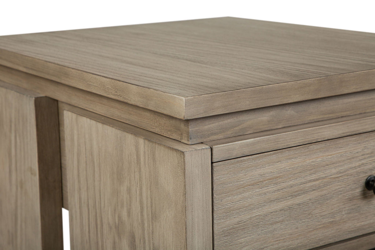 Conrad - Rectangular End Table - Stone Harbor Gray, photo 4 of 7