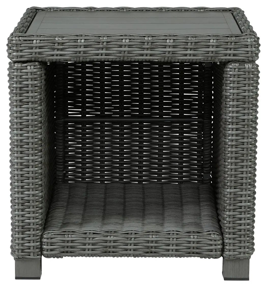 Elite Park - Square End Table - Gray by Unique Piece Furniture