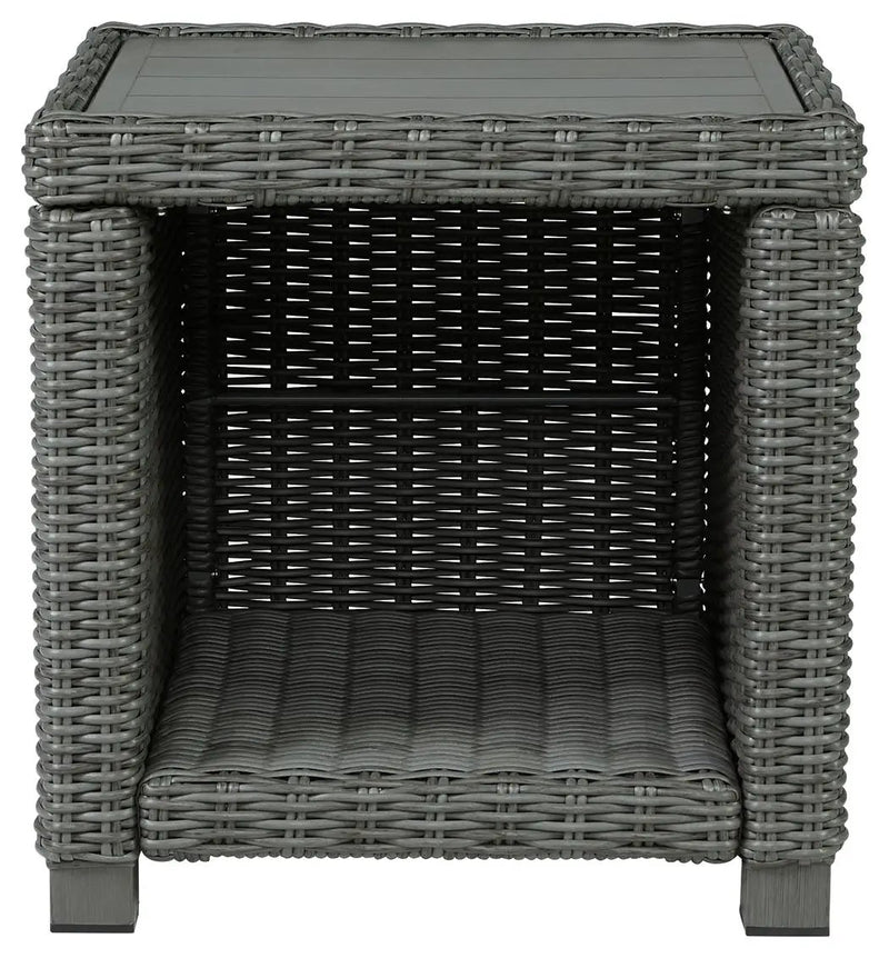 Elite Park - Square End Table - Gray by Unique Piece Furniture