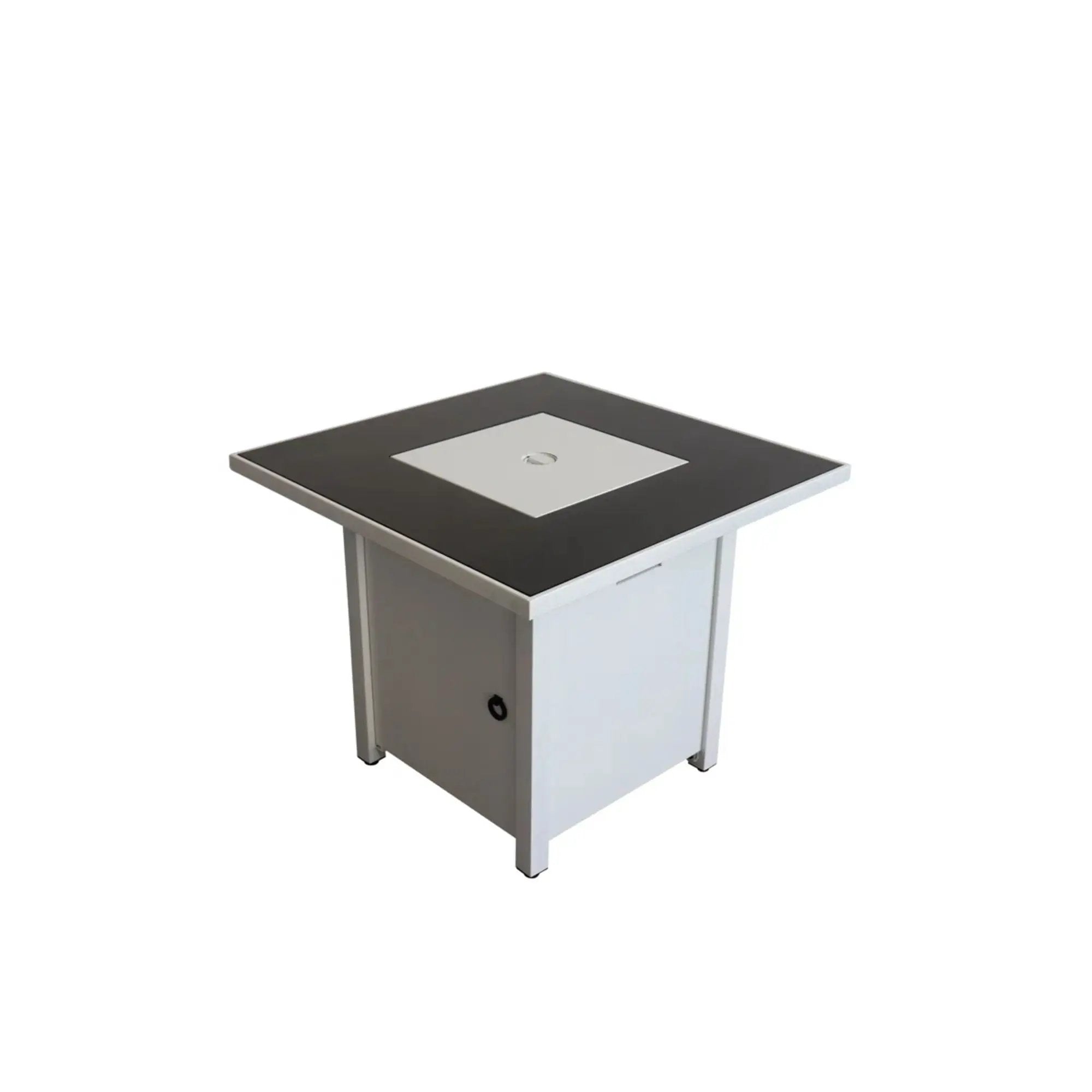 Fire Pit With Powder Coated And Top - White by Unique Piece Furniture