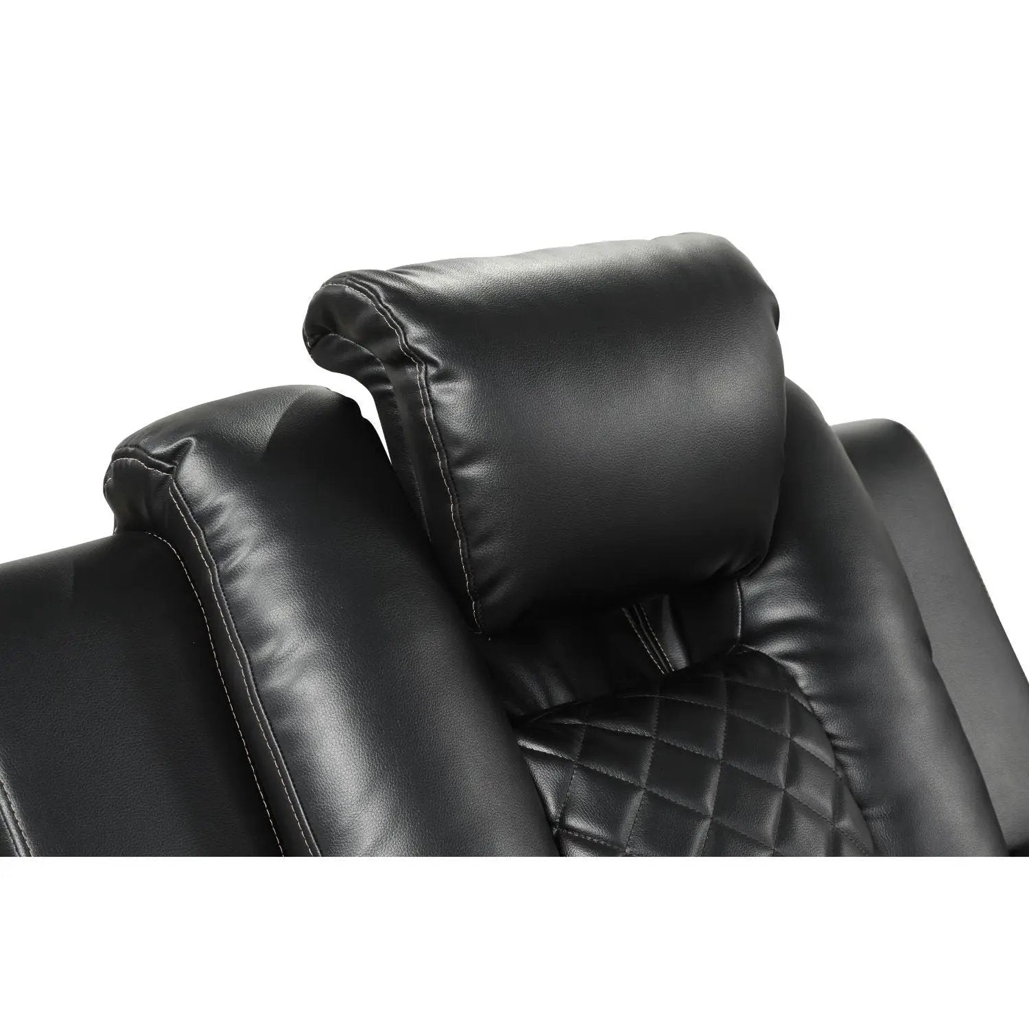 Benz - LED & Power Recliner Chair With Adjustable Headrest by HouseOfZazla