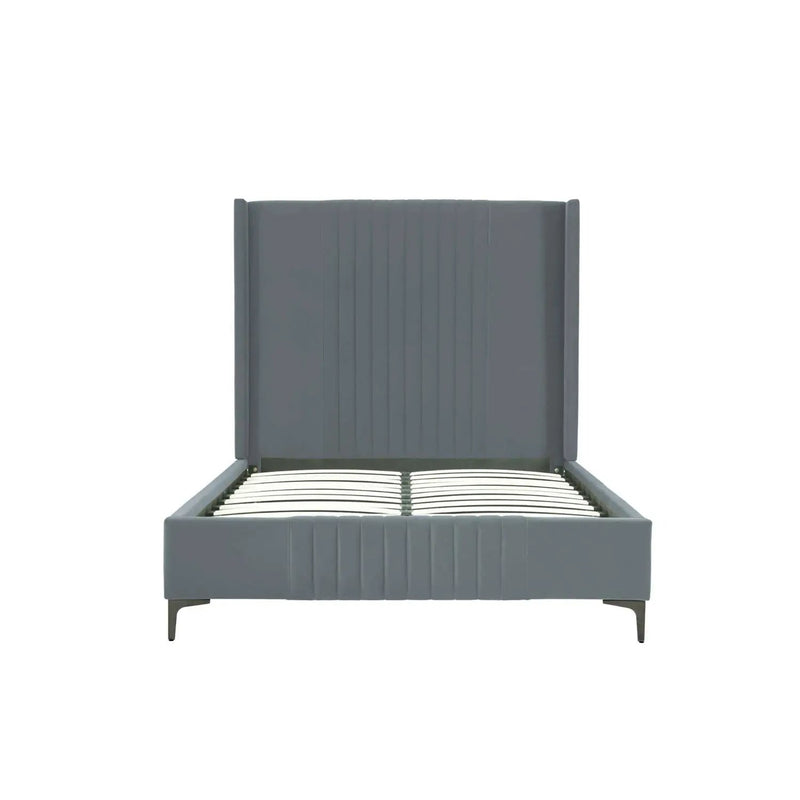 Promenade - Bed With Upholstered Headboard And Slats