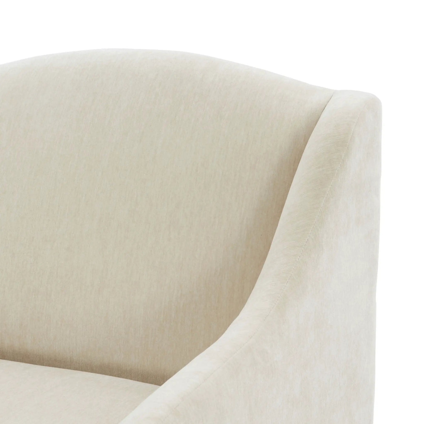Luisa - Skirted Swivel Accent Chair by HouseOfZazla