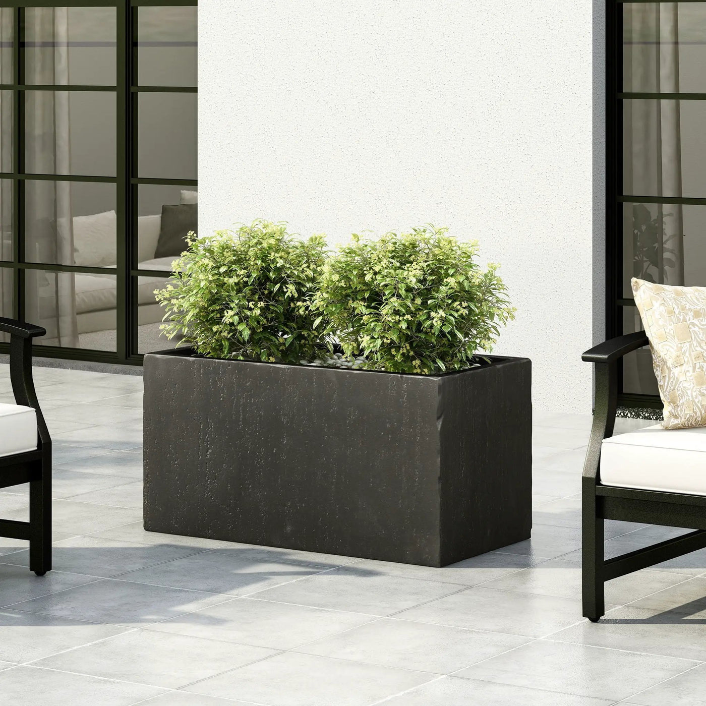 Modern Outdoor Planter by HouseOfZazla