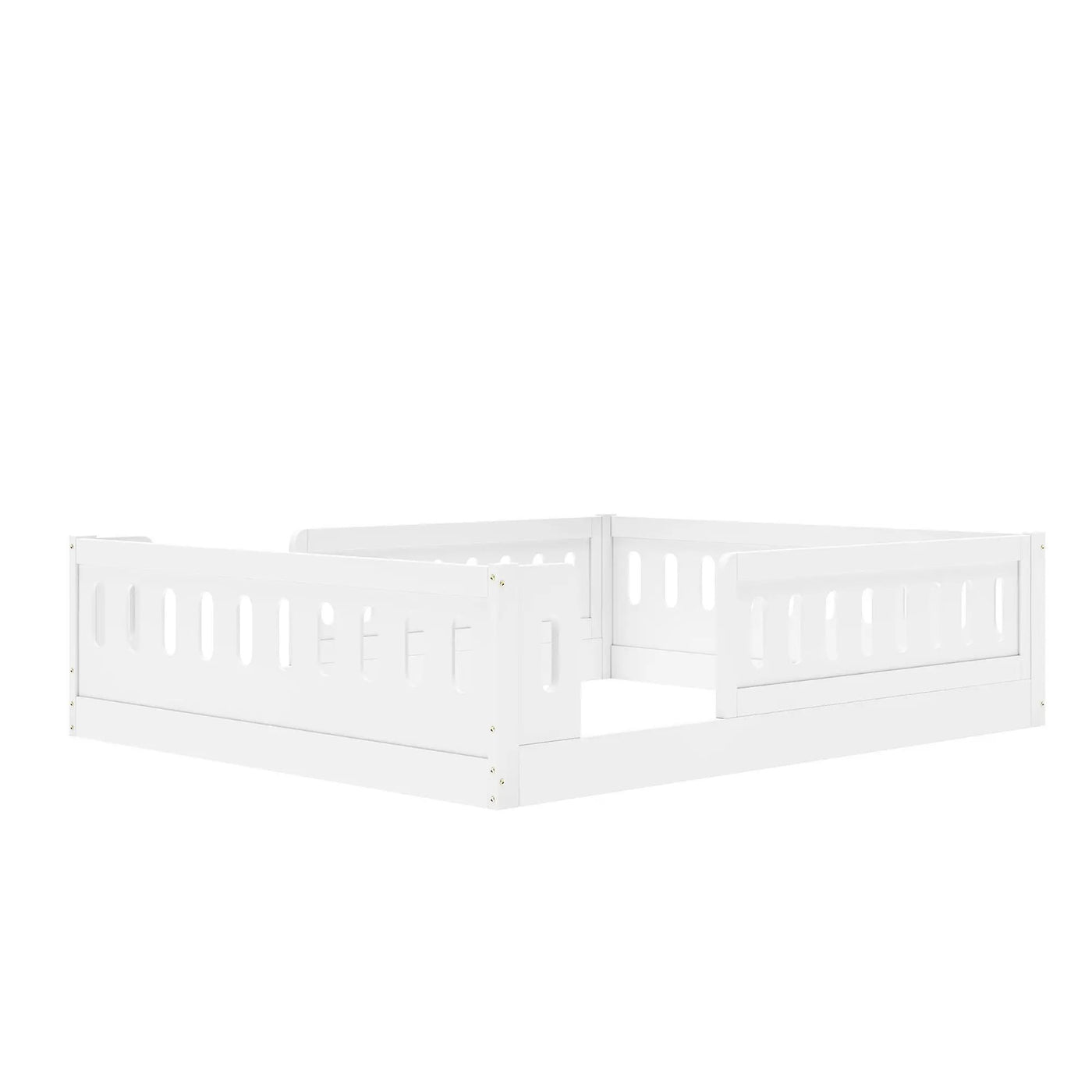 Platform Bed With Guardrail by HouseOfZazla