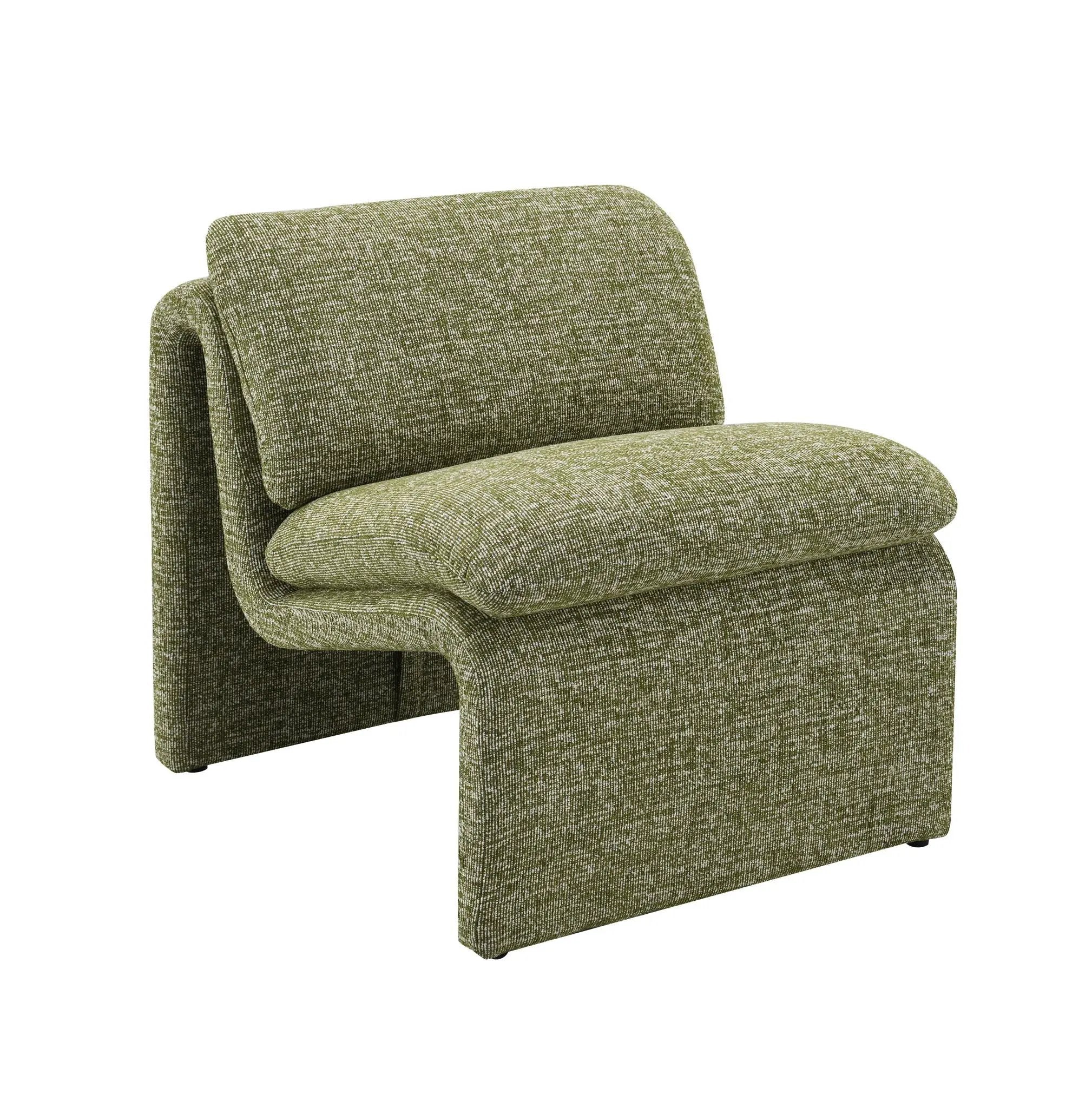 Jaeda - Innovative Elegance Accent Chair In Curved Shape by Unique Piece Furniture