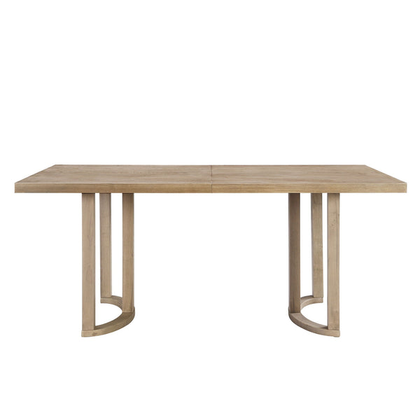 Modern Dining Table Solid Wood