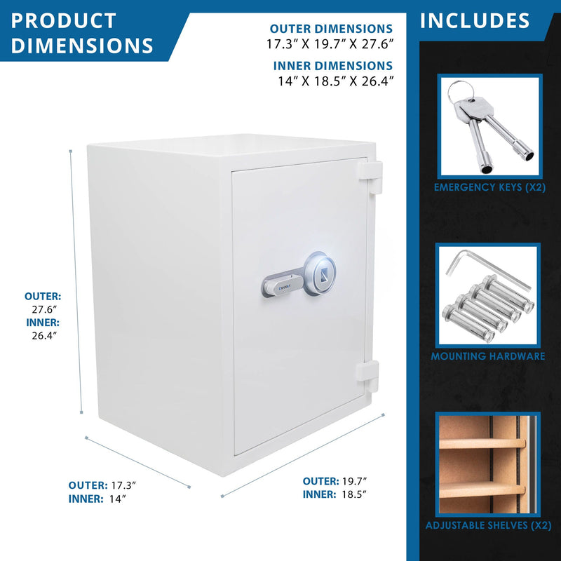 Biometric Fireproof Protection Safe by HouseOfZazla