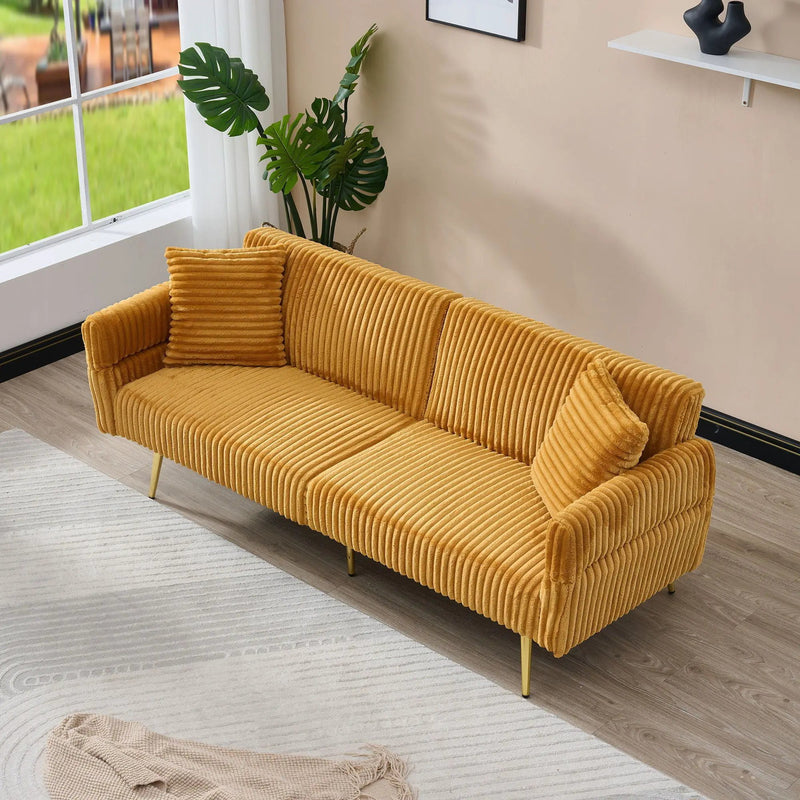 Luxury Foldable Double Sofa Bed With Folding Armrests by Unique Piece Furniture