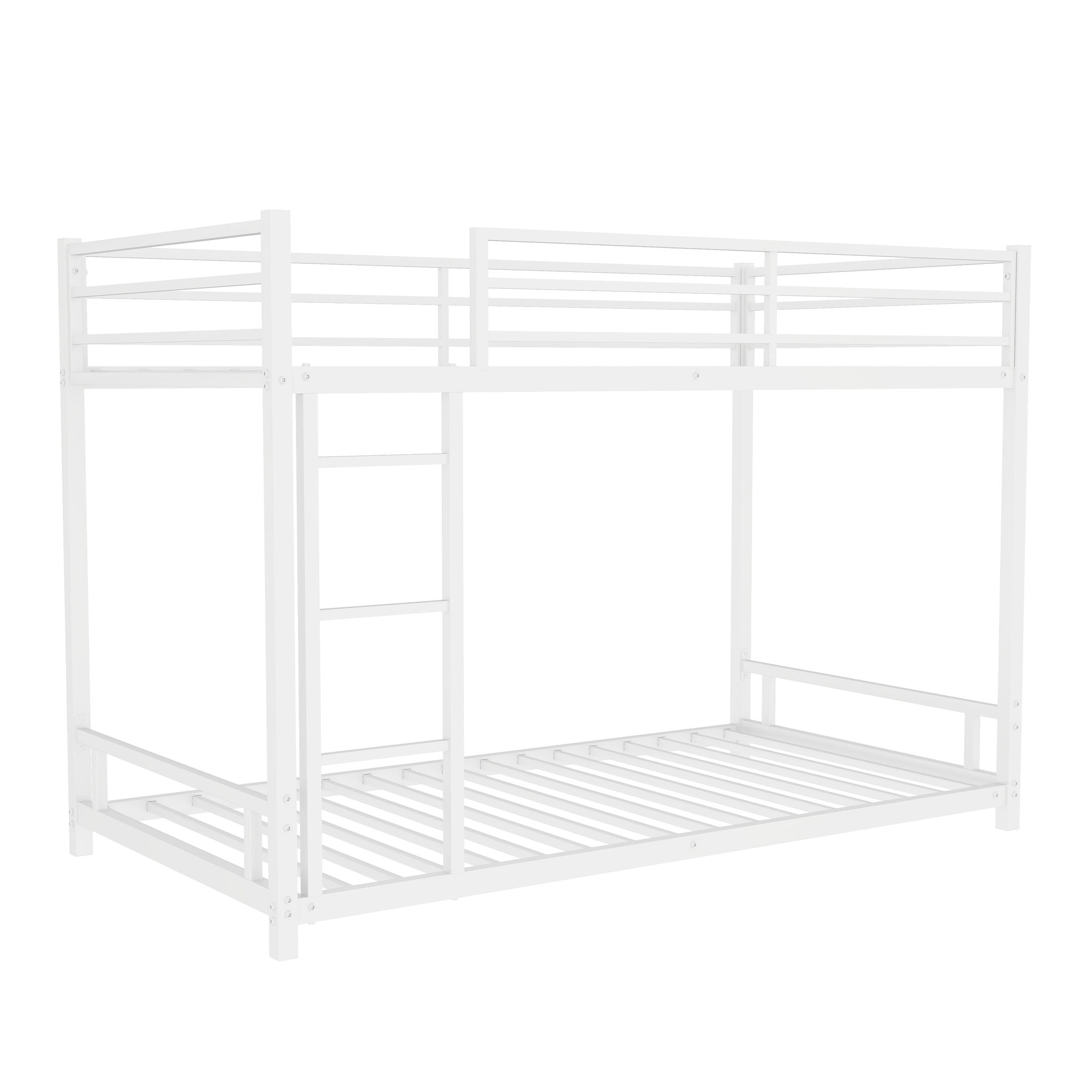 Bunk Bed With Noise Reduction And Safety Guardrail by HouseOfZazla