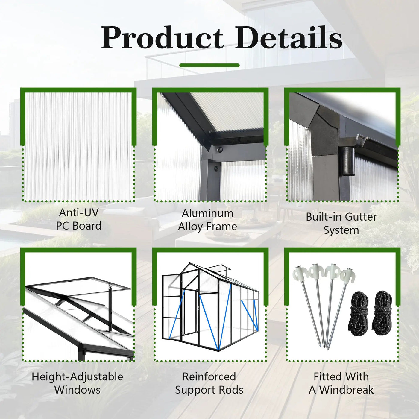 Gain Height Windproof house With Raised Base by HouseOfZazla