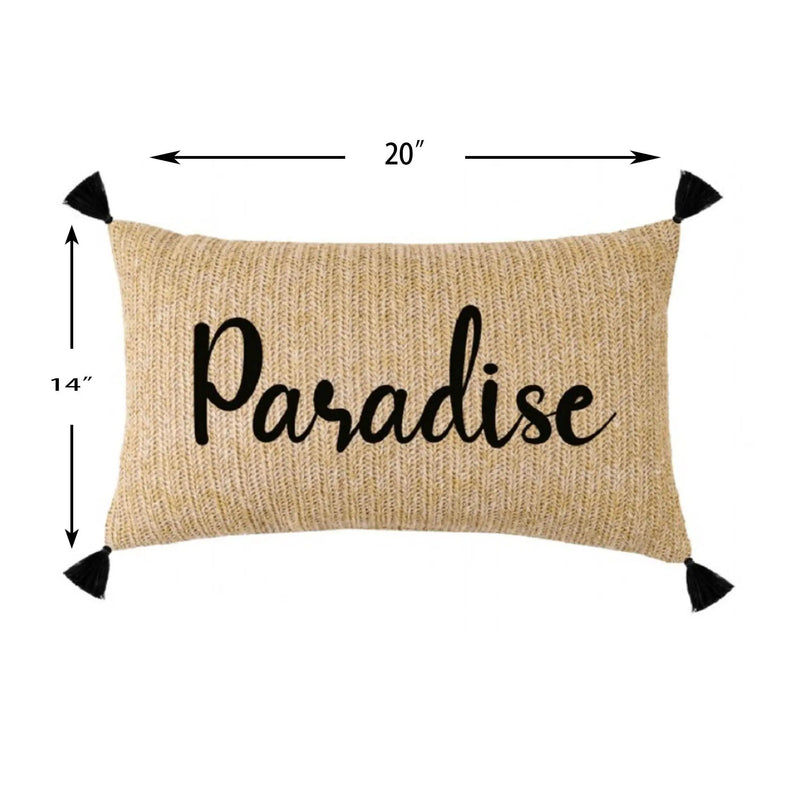 Paradise Outdoor Lumbar Pillow - Multi by HouseOfZazla