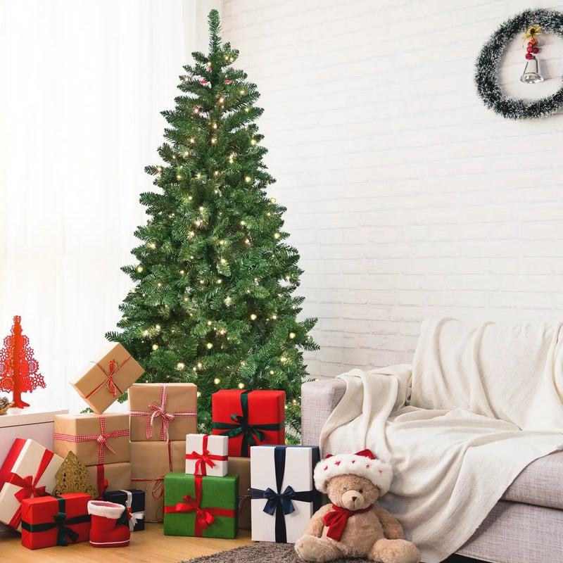 6ft Christmas Tree with WiFi-Controlled RGB Lights by HouseOfZazla