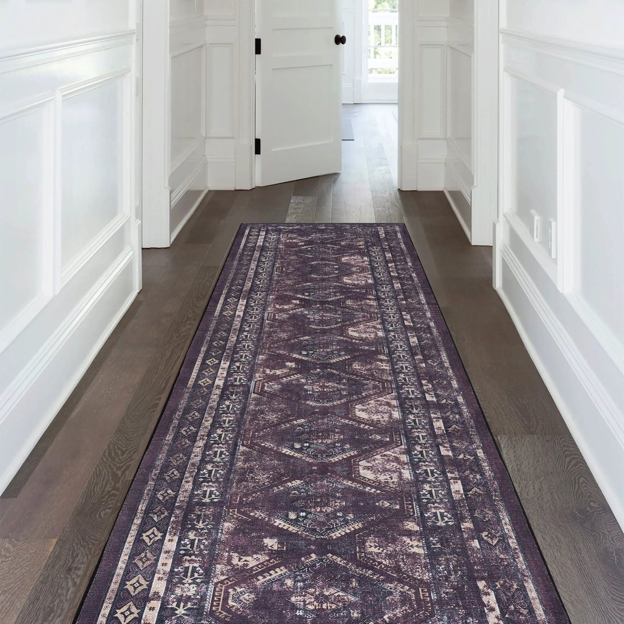 Maval - Washable Runner Rug by HouseOfZazla