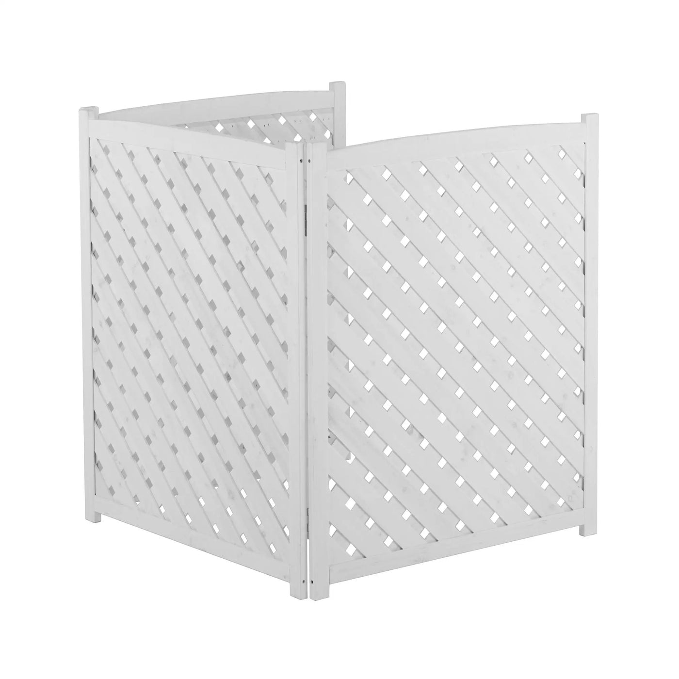 Outdoor 3 Panel Air Conditioner Fence Screen by HouseOfZazla