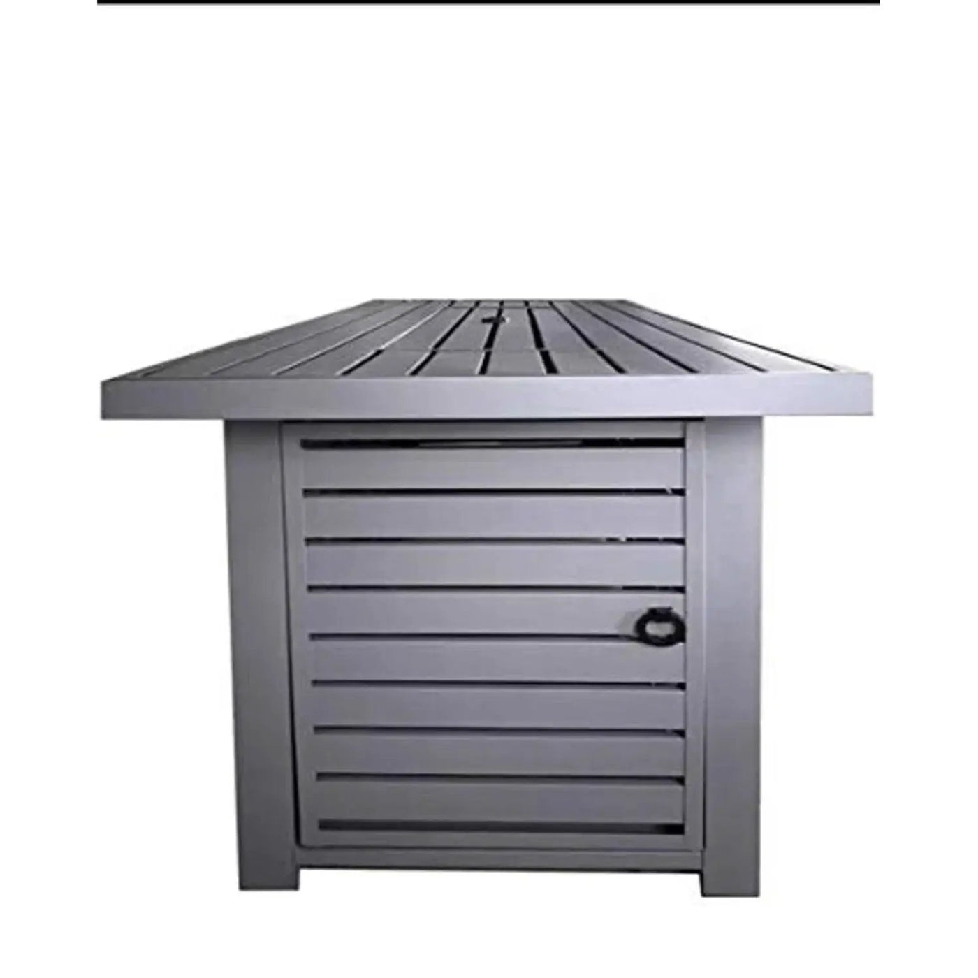 Outdoor Fire Pit Table With Lid Fuel Versatility by HouseOfZazla