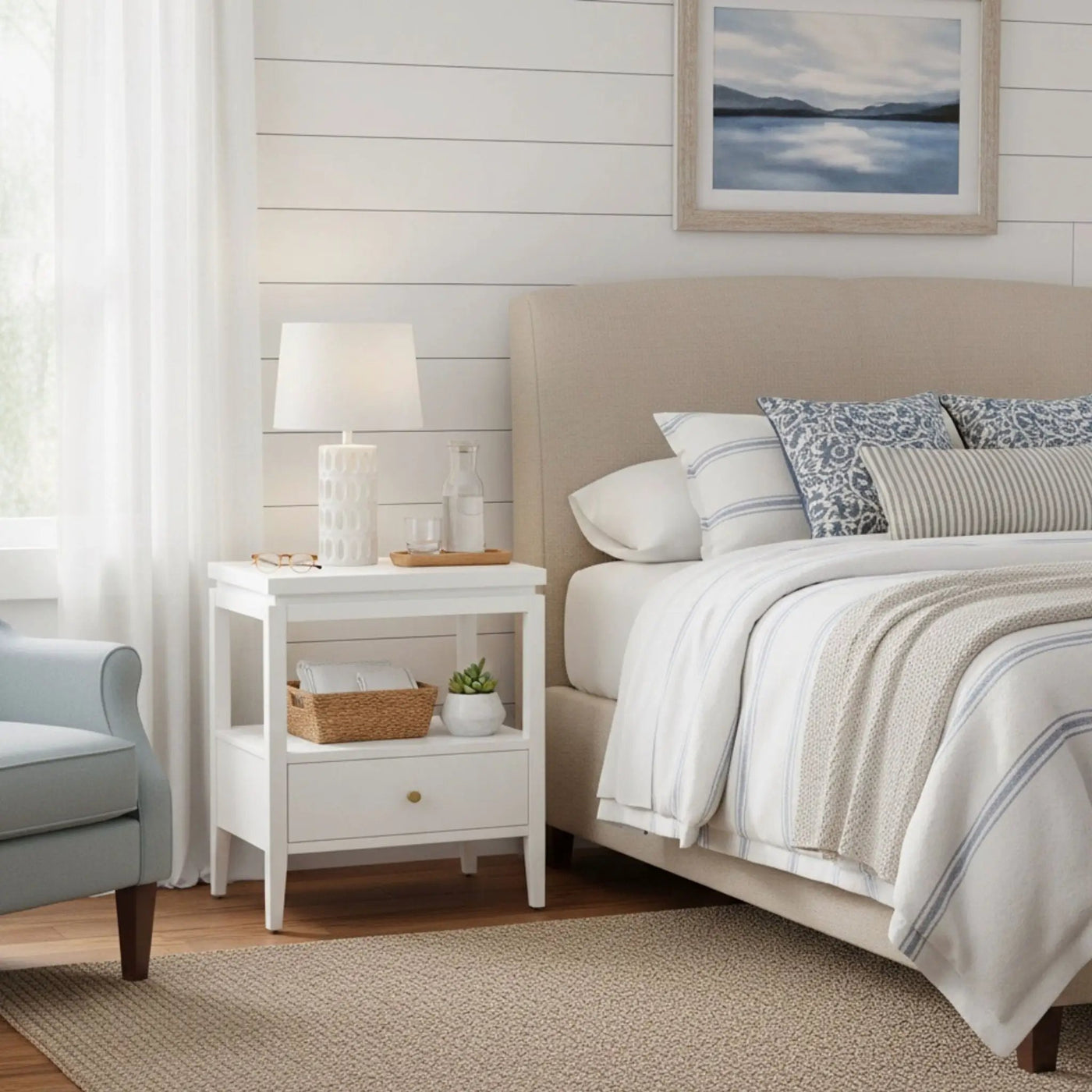 Olana -1 Drawer Nightstand With Floating Top Design by HouseOfZazla