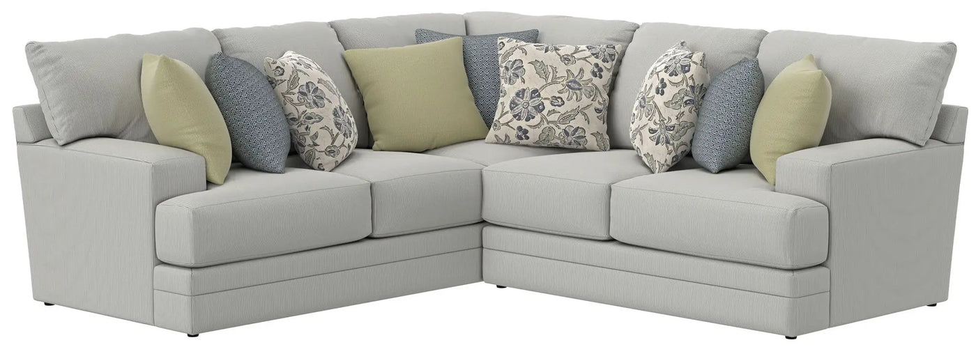 Stockbridge - Sectional With Comfort Coil Seating And 9 Accent Pillows Included by Unique Piece Furniture