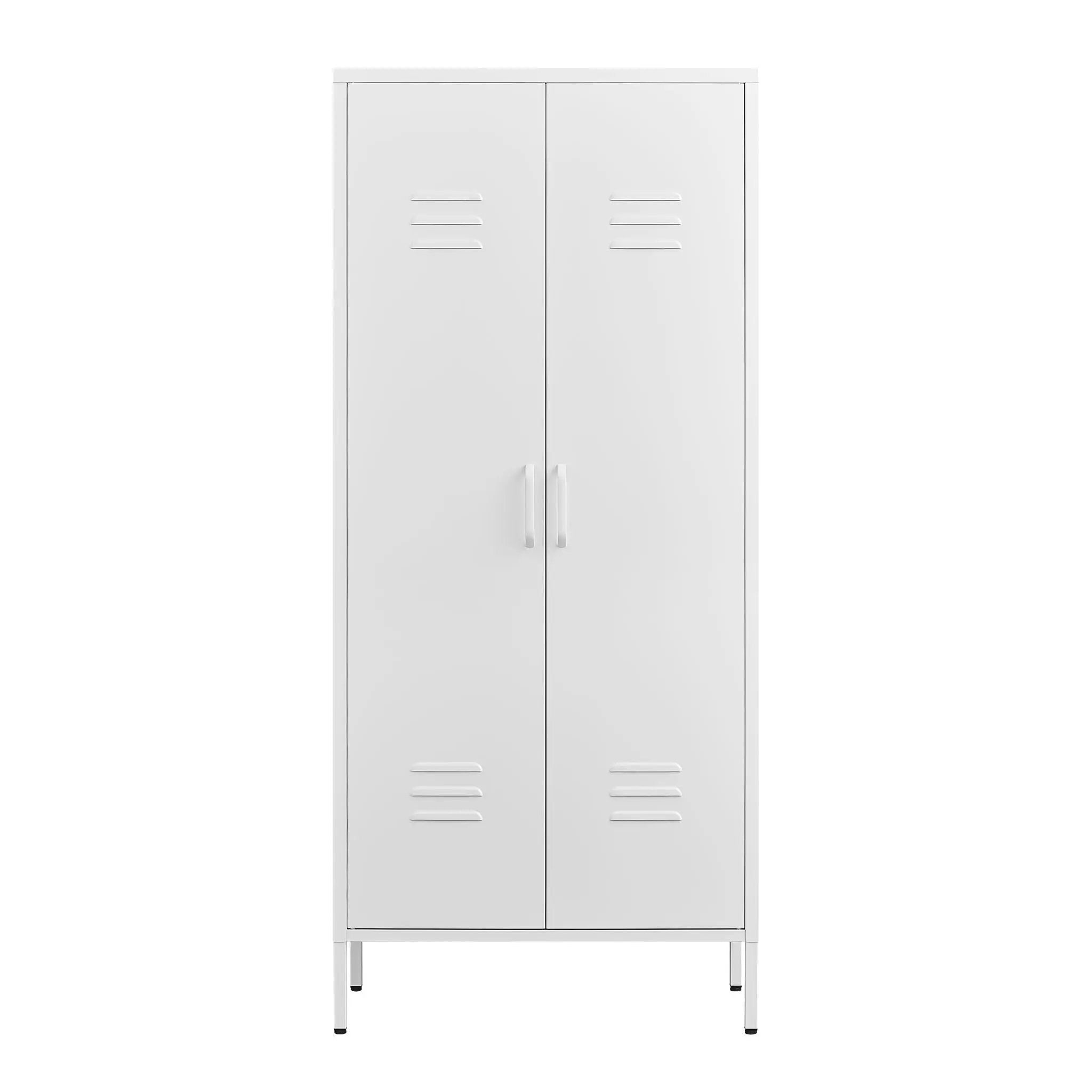 Modern Storage Cabinet With Adjustable Shelves, Magnetic Door Stopper by Unique Piece Furniture