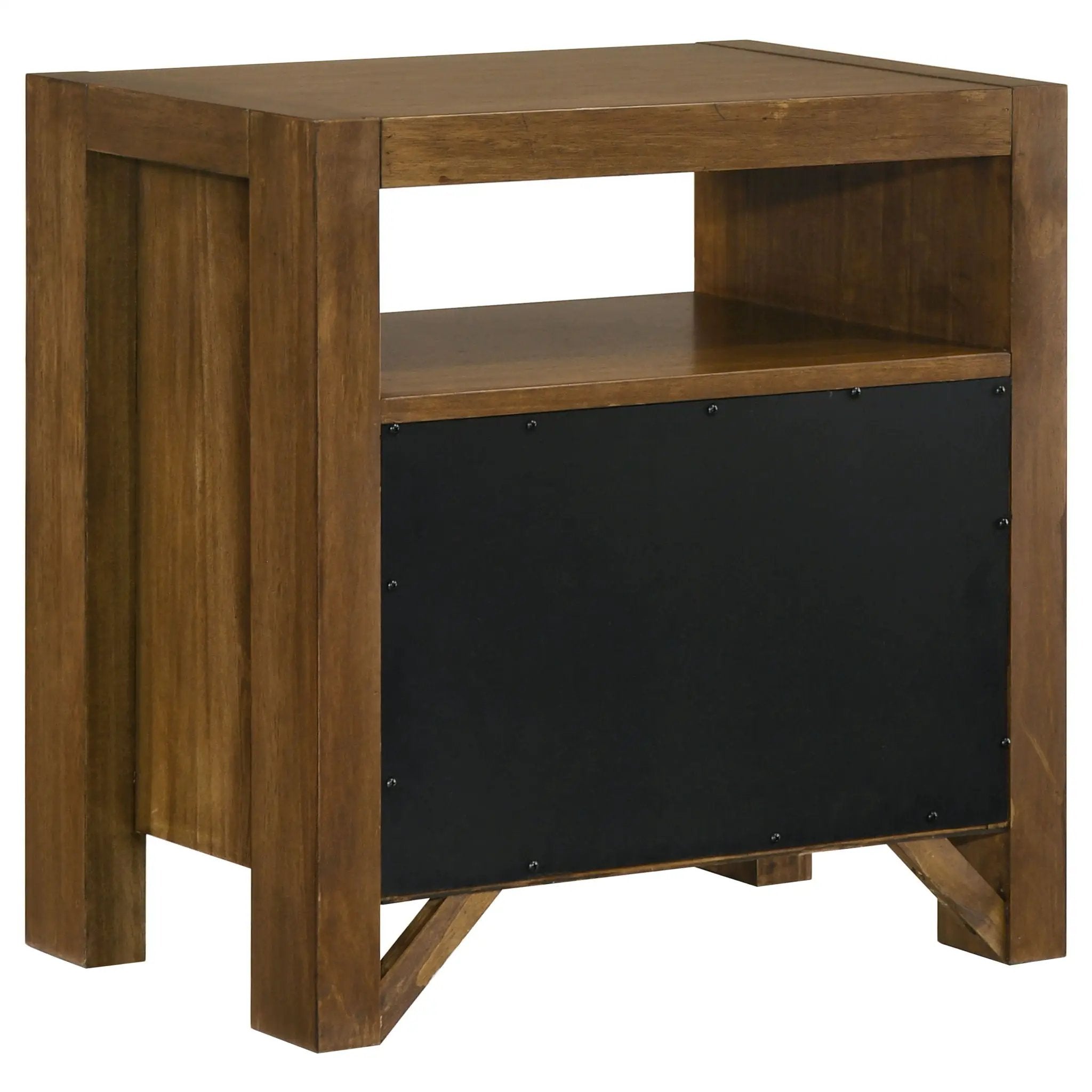 Adderley 2-drawer Nightstand Bedside Table Warm Brown by Unique Piece Furniture
