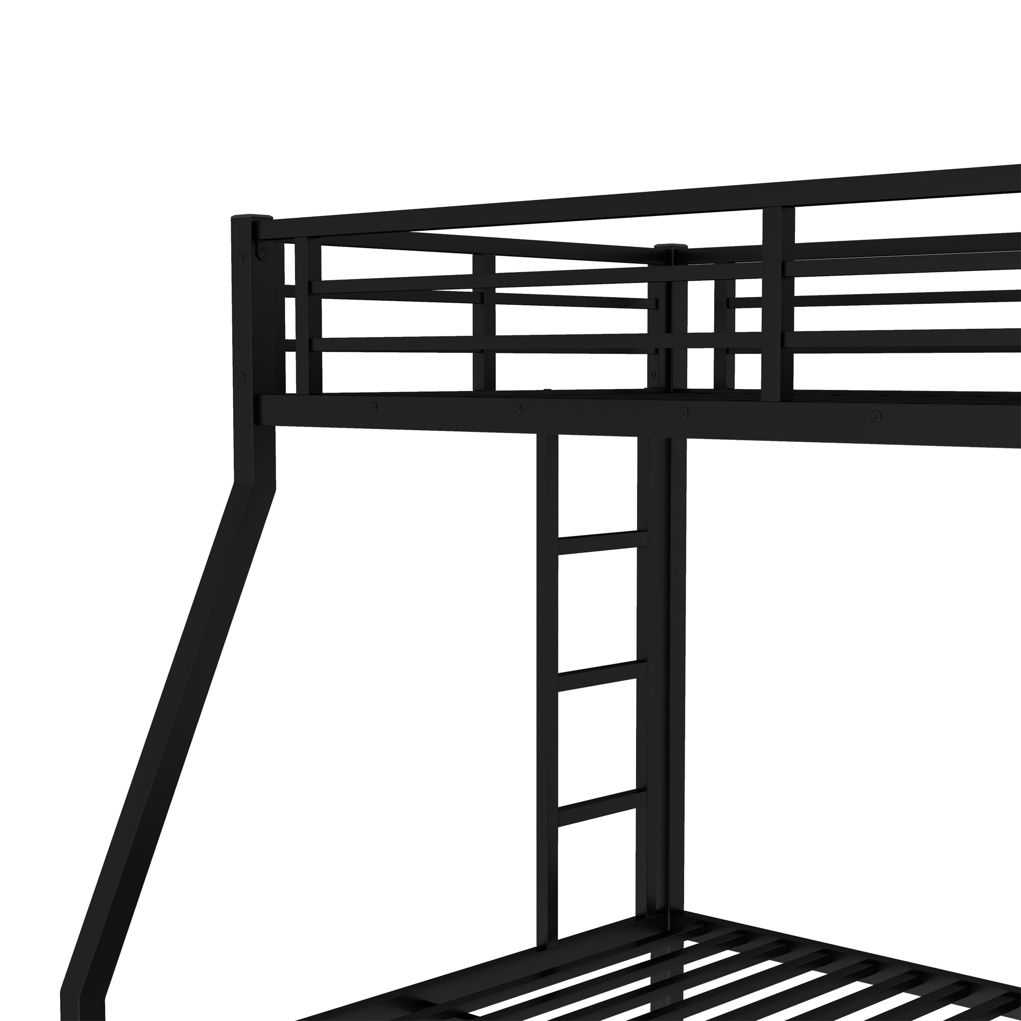 Twin Over Full Metal Bunk Bed with Twin Size Trundle by HouseOfZazla